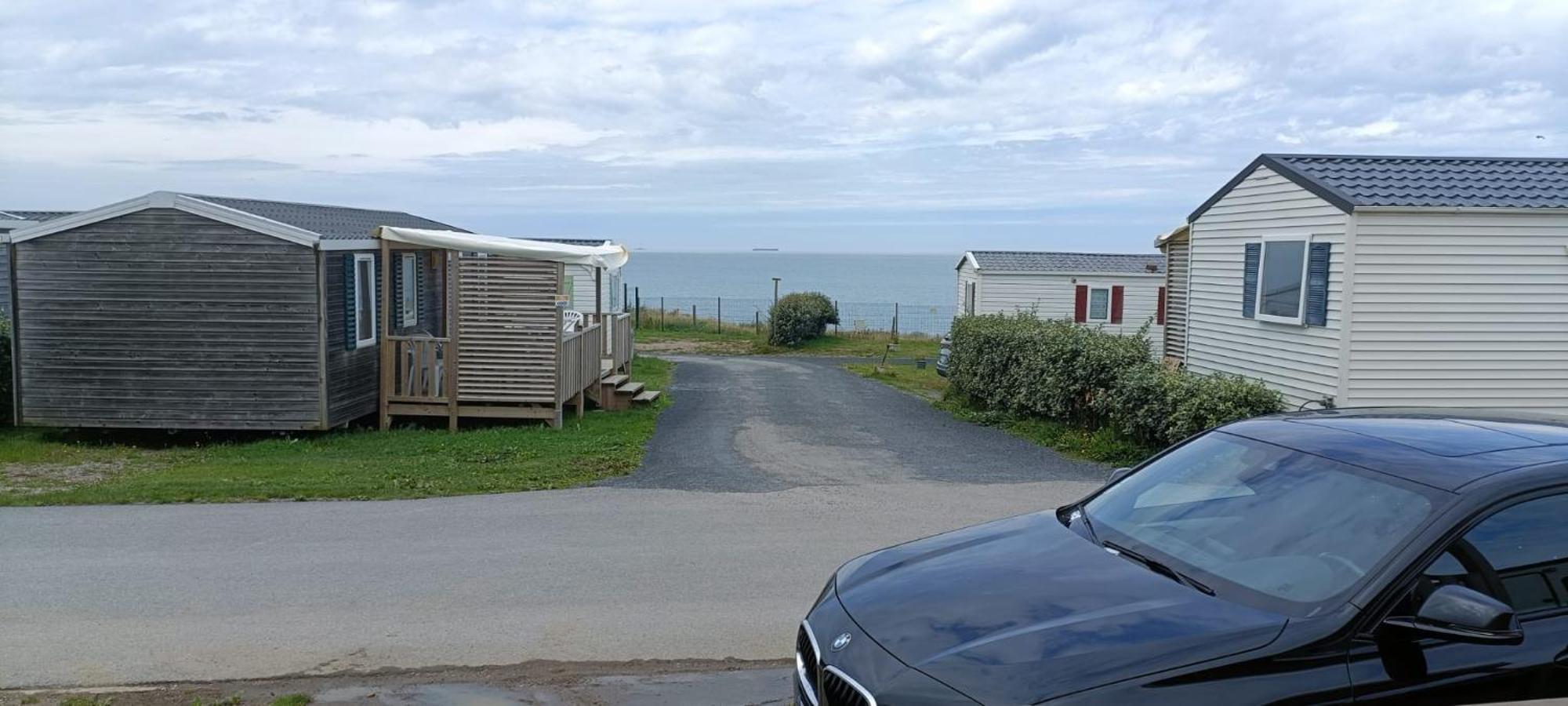 Mobil Home 5 Personnes Vue Mer Ле-Портель Экстерьер фото